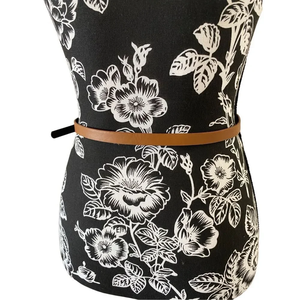 Lot Of 2 Skinny Belts Medium Large Formal Buckle Adjustable Everyday Accessories